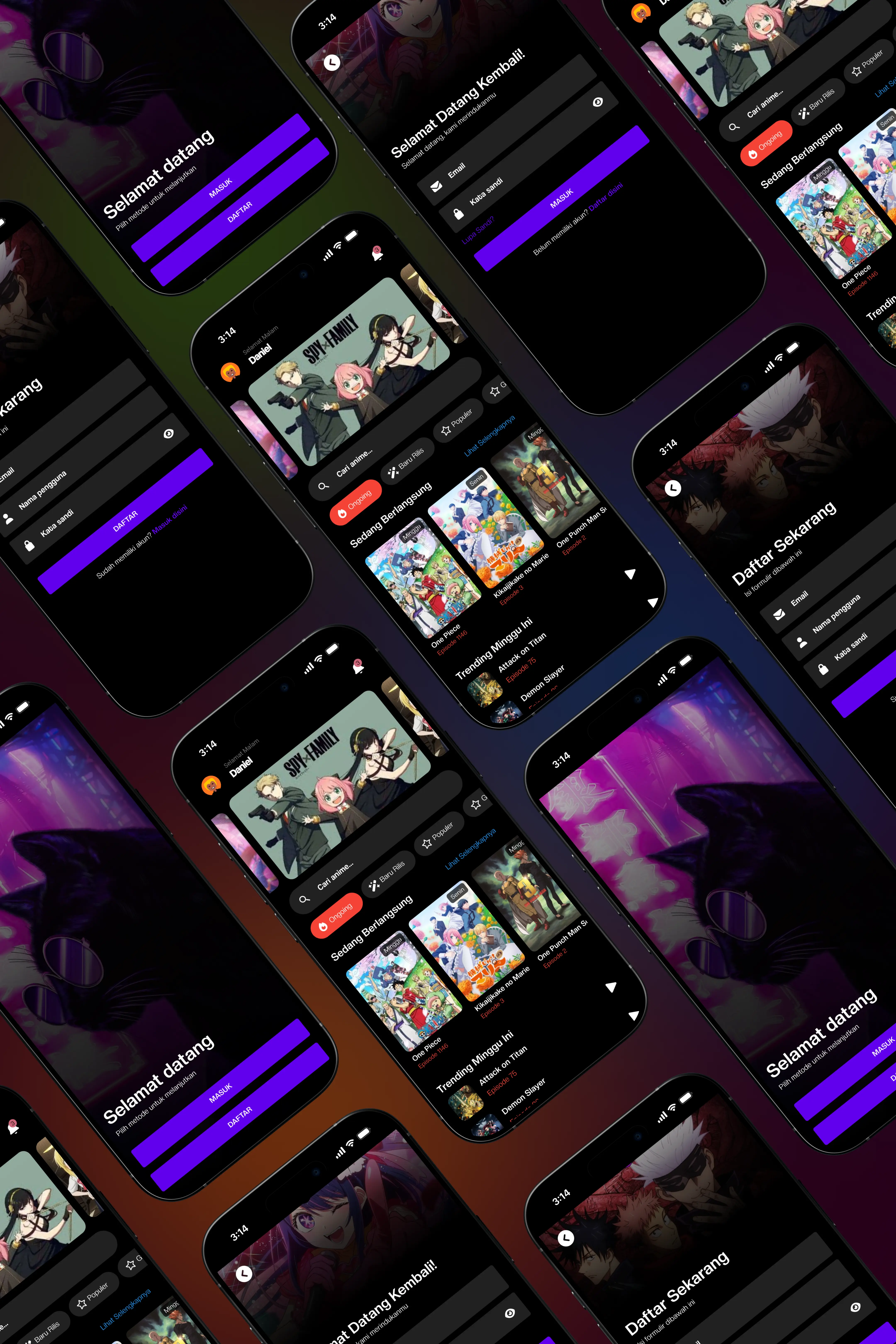 An anime streaming app made for Indonesian viewers.